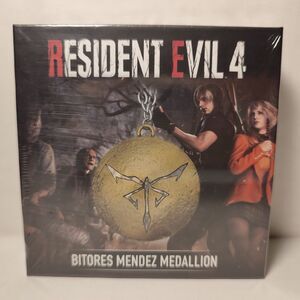 Resident Evil 4 Bitores Mendez Medallion Official Collectible Figurine Pendant